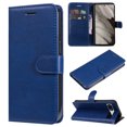 thumbnail image 1 of Nalacover Wallet Case for Google Pixel 7A, Card Slots Holder Magnetic Clasp Premium Luxury PU Leather Flip Folio Cover with Kickstand Wrist Strap Soft Silicone Shockproof Case,Blue, 1 of 8
