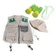 thumbnail image 2 of Explorer Disfraz de disfraces para niños, exploración al aire libre Binoculares de sombreros Juega de rol de vestir para acampar juguete para niños Chaleco de malla, 2 of 10