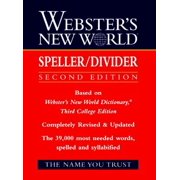 Webster's New World Speller/Divider [Paperback - Used]