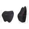 thumbnail image 4 of Cojín para el cuello del respaldo del coche, almohada cómoda, accesorios para el automóvil (borde de café negro) Likrtyny Para estrenar, 4 of 5