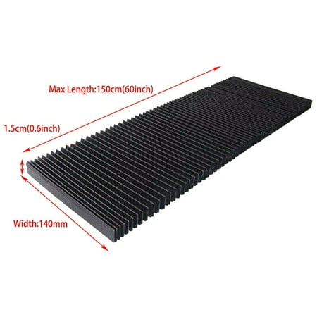 

Leke Milling Machine Flexible Protective Flat Accordion Bellows Cover Tool
