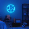 thumbnail image 2 of Letrero de neón de fútbol, letreros de neón LED regulables para decoración de pared, luz de neón LED de fútbol, letrero de neón alimentado por USB, letreros de neón deportivos para decoración de, 2 of 7