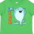 thumbnail image 4 of Inktastic I'm Four Shark Fourth Birthday Boys or Girls Toddler T-Shirt, 4 of 5