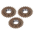 thumbnail image 1 of Single Speed Bike Freewheel, 24T Bicycle Single Speed Flywheel Steel Internal Thread Smooth Rotation  for Cycling, 1 of 7