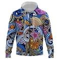 thumbnail image 1 of Sudadera con capucha retro de vida marina para hombre, ropa de animales, sudadera con cremallera, sudadera con estampado 3D, ropa unisex, chaqueta de otoño e invierno, 1 of 6