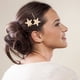 thumbnail image 4 of 2 pinzas para el pelo con forma de estrella de mar, accesorios para el pelo de sirena para mujeres y niñas, 4 of 7