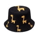 thumbnail image 1 of 50-54 cm Circunferencia de la Cabeza Sombreros para Hombres y Mujeres, Sombreros para el Sol con patrón de cervatillo, ala Grande, Sombreros de Pescador con protección Solar para n, 1 of 5