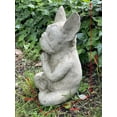 thumbnail image 2 of Estatua de resina para decoración de jardín al aire libre, diseño de perro de meditación, perro de meditación, 2 of 4