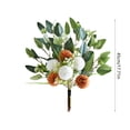 thumbnail image 3 of SPOORYYO Artificial Flower Ornaments Decorative Home Accents Indoor Floral Arrangements for Living Room and Dining Table, 3 of 6