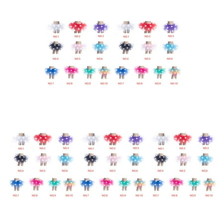 

5pcs Kids Girls Light Up LED Tutu Novelty Stage Dance Skirt Mini Skirt Dancewear Children Party Costume