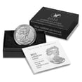 thumbnail image 1 of 2022-W Burnished Uncirculated American Silver Eagle Coin, 1 of 5