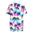 thumbnail image 6 of Nmnitkp Women's Hawaiian Vacation Outfits Tropical Print Shirt and Shorts Set Floral Short Sleeve Button Down Shirts Outfits Beach Sets Resort Wear S-2XL, 6 of 7