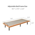 thumbnail image 3 of ESHINE Adjustable Bed Frame Twin XL, Wireless Remote&Bluetooth App Control, 5 Minutes Installation, Head and Foot Incline, 2000 Series, 3 of 7