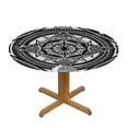 thumbnail image 3 of Acheng Round Tablecloth - The Perfect Table Decoration for Any Occasion 54-58, 3 of 8