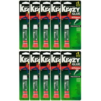 Krazy Glue KG98848R Colla Istantanea Con Pennello - 0.18 Once, Asciugatura Trasparente