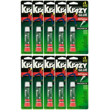 Krazy Glue All Purpose Precision Tip, 0.07 oz (10 pack)
