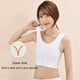 thumbnail image 4 of Qarigey Tank Top Chaleco Camisa Pecho Trans Elástico Deportes Ropa Interior Vendaje Reforzado Corsé Corto Transpirable Mujer Blanco XL Type3 NO3, 4 of 6