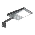 thumbnail image 1 of Billuyoard Lámpara de pared solar 3 modos de iluminación Lámpara con sensor de movimiento ajustable 1500mAh Luz de pared exterior para camino Porche Iluminación y accesorios Billuyoard HA017376-00, 1 of 1