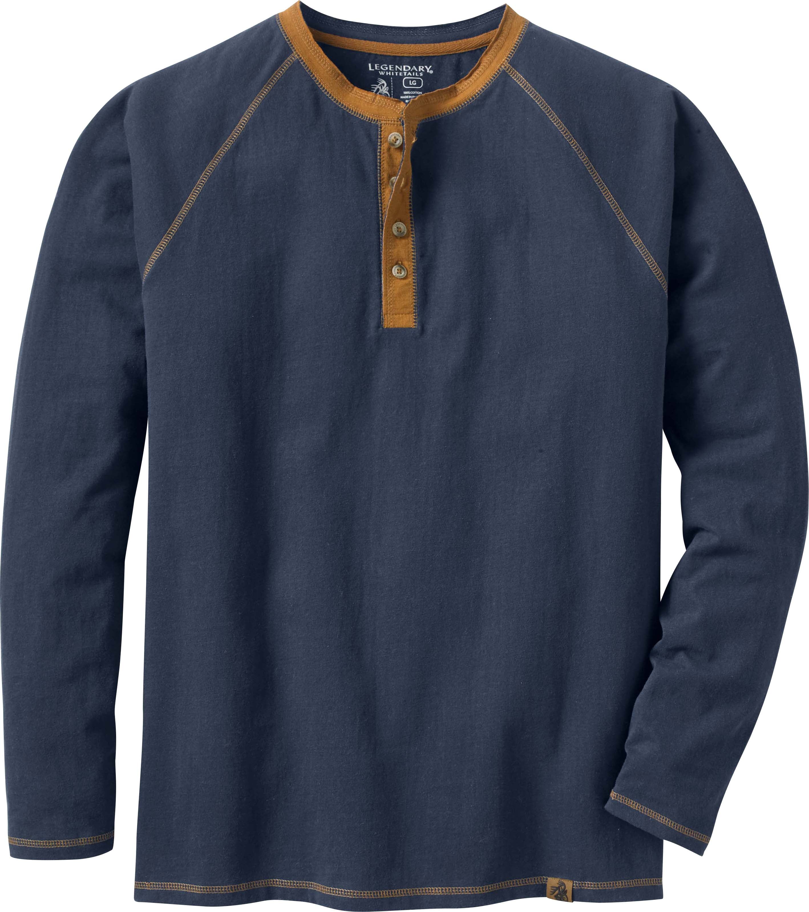 Legendary Whitetails Men's Fully Charged Henley 