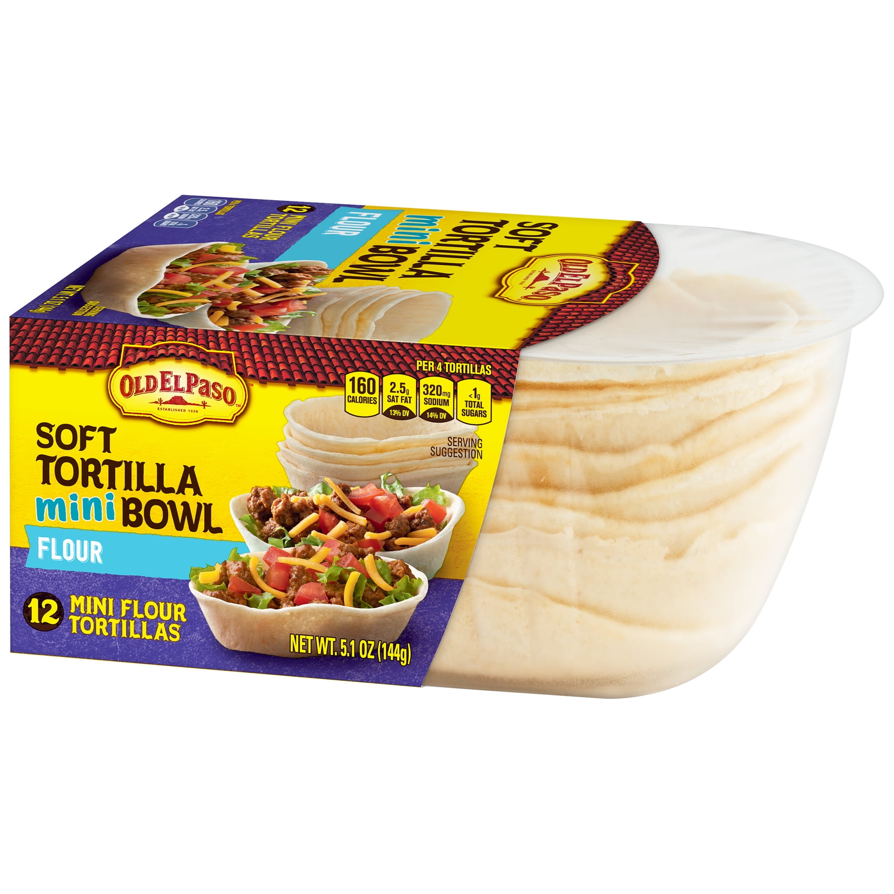 Andalusia Gift Taco Shell Bowls Walmart