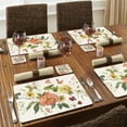 Cala Home Premium "Nature's Blessings" Art Table Mats, Decorative
