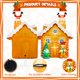 thumbnail image 5 of Casa Inflable de Jengibre Navideña OurWarm con Luces LED de 3 m para Exterior, 5 of 7