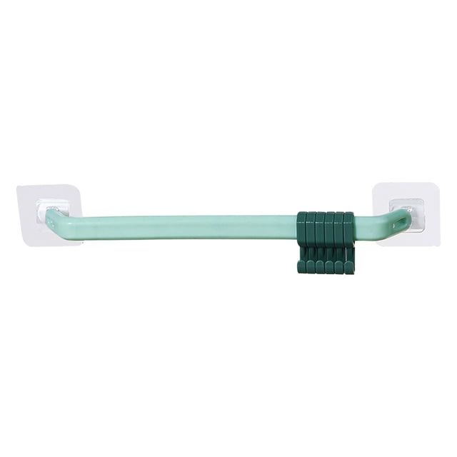 Ounissouiy Colgador de pared con ventosa ajustable, estante de vacío, gancho de almacenamiento, ventosa de vacío, percha organizadora de cocina Almacenamiento y organización del hogar Verde