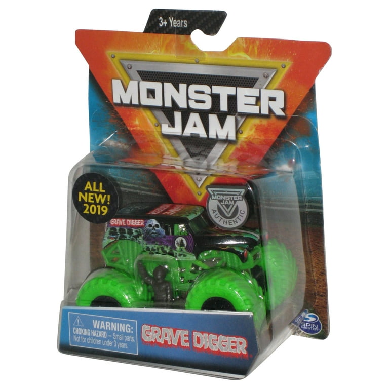 Hot Wheels Monster Jam 2019 Spin Master Grave Digger 1 64 Scale Toy Truck