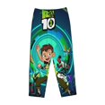 thumbnail image 4 of Ben 10 Women's Pajama Pants Ultra Soft Comfy Sleep Lounge Pants Cartoon Print Lightweight Casual Bottoms Loungewear, 4 of 8