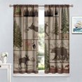 thumbnail image 4 of Spicy Curtains for Kitchen,Vegetable Fruit Country Style Curtains for Bedroom Farmhouse Decor,Cooking Theme Farm Drape 2 Panel Sets,55x63 Inch, 4 of 5
