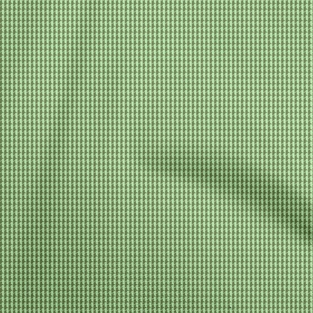 oneOone Viscose Jersey Green Fabric Geometric Sewing Material Print Fabric By The Yard 60 Inch Wide