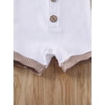 thumbnail image 6 of Coduop Newborn Baby Boys Girls Cotton Short Sleeve Romper One Piece Jumpsuit Infant Baby Clothes, 6 of 6