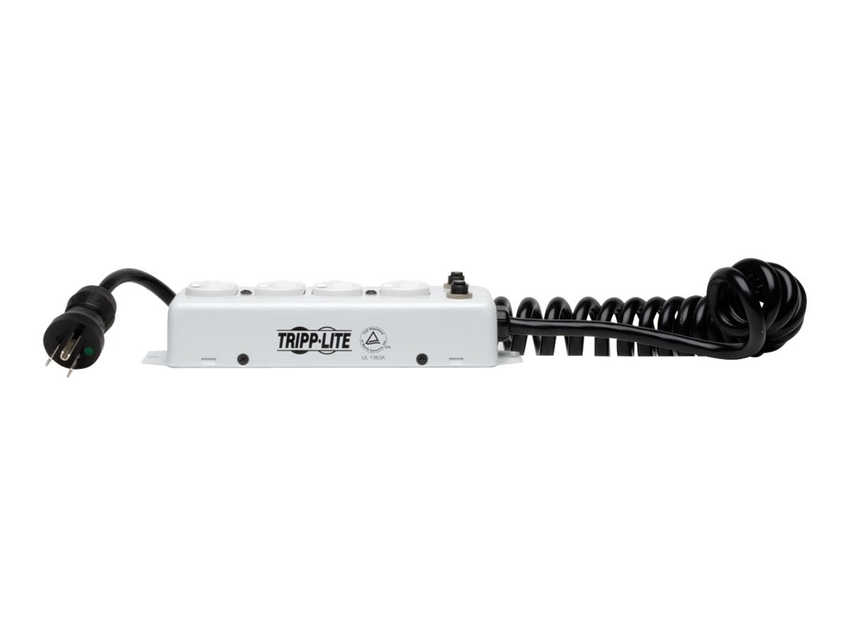 Tripp Lite UL 1363A Medical-Grade Power Strip w/ 4 Hospital-Grade Outlets