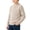 Khaki, variant on Lmnyox Sweaters for Kids Fall Winter Solid Color Button Crew Neck Pullover Long Sleeve Knitted Sweater Tops