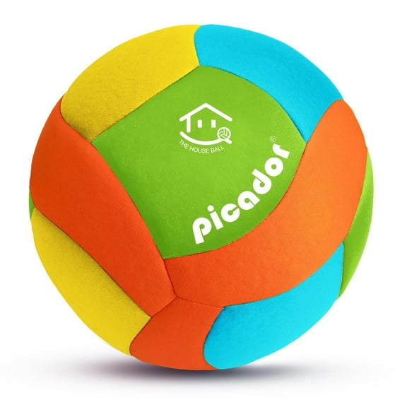 PP PICADOR Softy Volleyball, Indoor Silent Balls for Kids Girls Boys Practicing,  with Pump