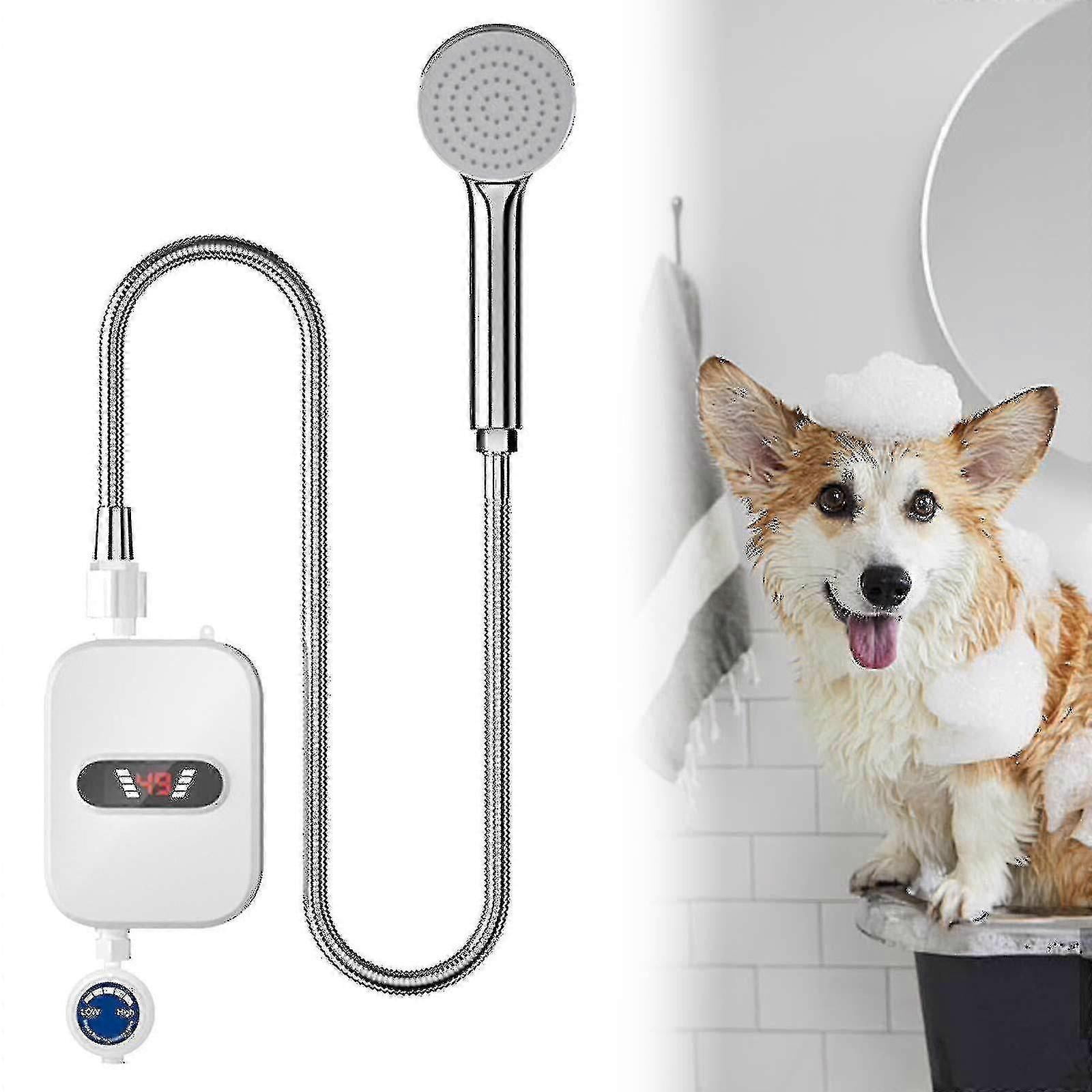 3500w Small Electric Instant Water Heater Shower Head Set