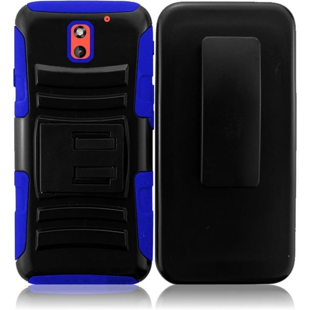 potlood lavendel Stratford on Avon HTC Desire 610 Case, HTC Desire 610(AT & T, Verizon)- Full Body Hybrid  Armor Protection For HTC Desire 610 with Backstand and Belt Swivel Clip -  Black +Dark Blue - Walmart.com