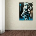 thumbnail image 3 of Trademark Fine Art 'Planet Asia Blue' Canvas Art by Abstract Graffiti, 3 of 3
