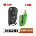 thumbnail image 4 of Para llave remota inalámbrica universal XNDS00EN, estilo de 3 botones para herramienta de llave VVDI, color negro, 4 of 5