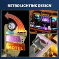 thumbnail image 4 of Set de construcción FUNWHOLE City Car-Hotel con luces, 1970 unidades, 4 of 6