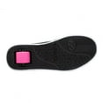 thumbnail image 3 of Heelys Kids Shoes√Ç¬†Casual Round Toe, Black, White, and Pink, 4 Big Kid, 3 of 4
