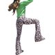 thumbnail image 2 of Txlixc - Pantalones acampanados para mujer, con diseño de corazón/floral, elásticos, de cintura alta, ajustados Txlixc Estilo de ocio, 2 of 5
