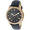 thumbnail image 1 of Fossil Men's Grant FS4835 Blue Leather Analog Quartz Dress Watch, 1 of 3