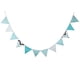 thumbnail image 5 of Banderines de cumpleaños para niños, banderines de algodón para fiestas, decoración de pared de cumpleaños para niños, azul kenally HA6324-02B, 5 of 6