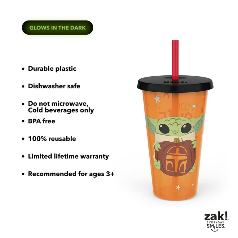 Zak Designs Star Wars The Mandalorian Double Wall Tumbler with Lid and  Straw Made of Break-Resistant…See more Zak Designs Star Wars The  Mandalorian