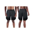 thumbnail image 1 of TheFound Men's Sweatshorts Casual Fitted Elastic Waist Contrast Color Athletic Short for Running Workout, 1 of 9
