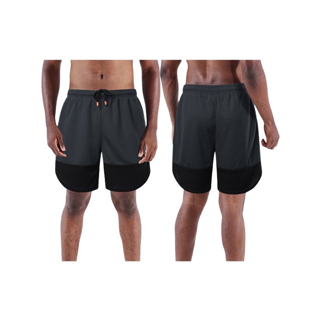 TheFound Men's Sweatshorts Casual Fitted Elastic Waist Contrast Color Athletic Short for Running Workout