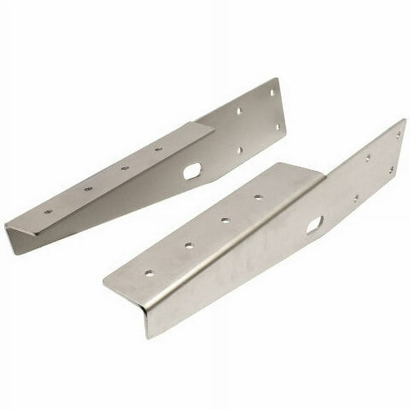 Cobalt Boat Swim Platform Brackets 407536 | 26 1/4 Inch SS (Set of 2)