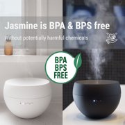 Stadler Form aroma diffuser Jasmine, with interval mode, suitable for essential oils, for bedroom, living room and childrens room, cable operation, black