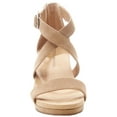 thumbnail image 3 of Sandalias de Cuña Lucky Brand Sesame Mujer Talla 8.5 US, 3 of 8